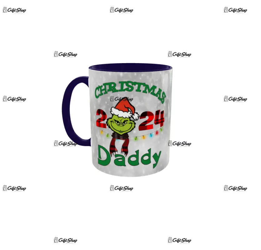 Christmas daddy ( anul curent ), cana din ceramica, 330ml, model cgs1811